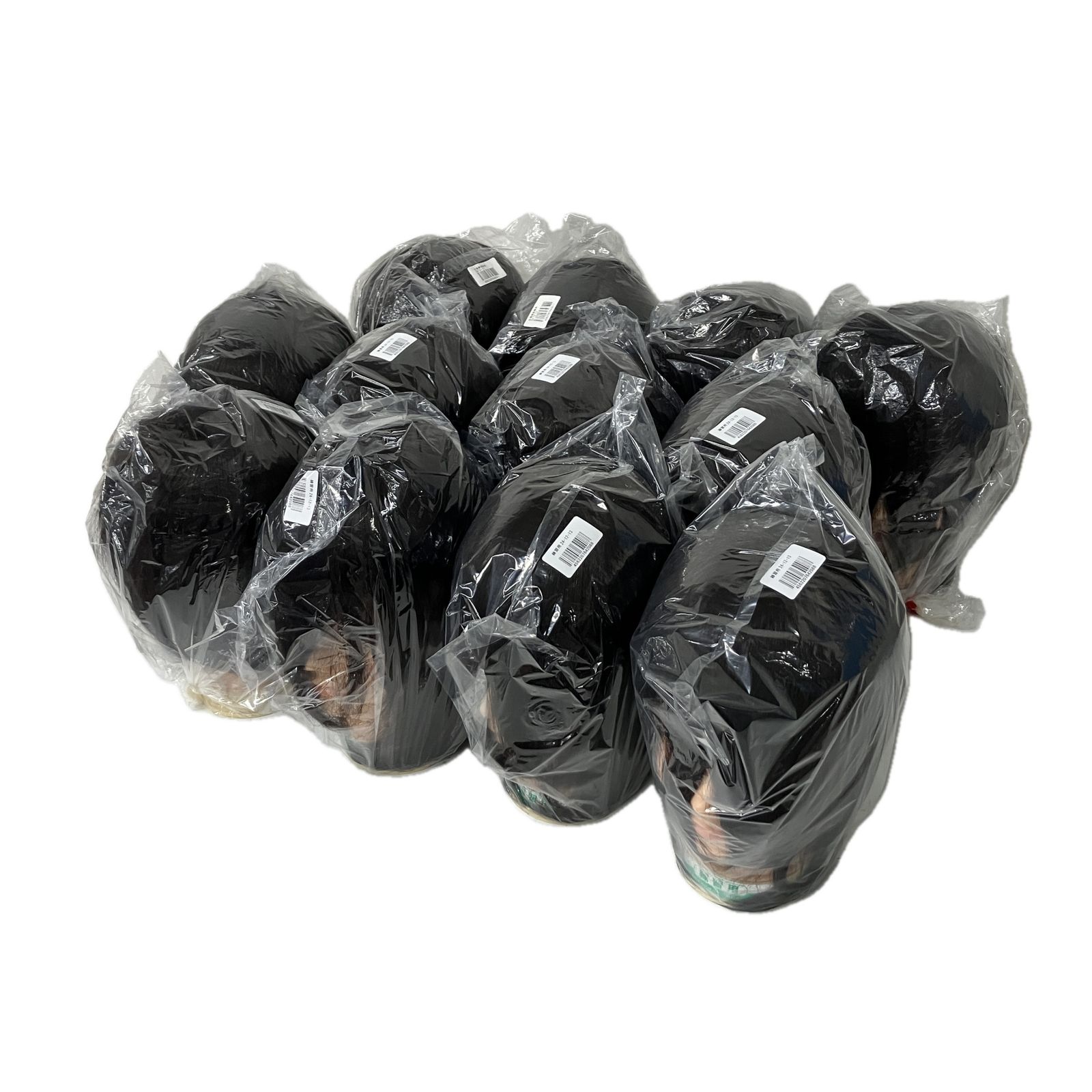 三矢 東京チャーム 24-12-13 カットウィッグ 12体 セット 美容師 実技試験用 S10536816