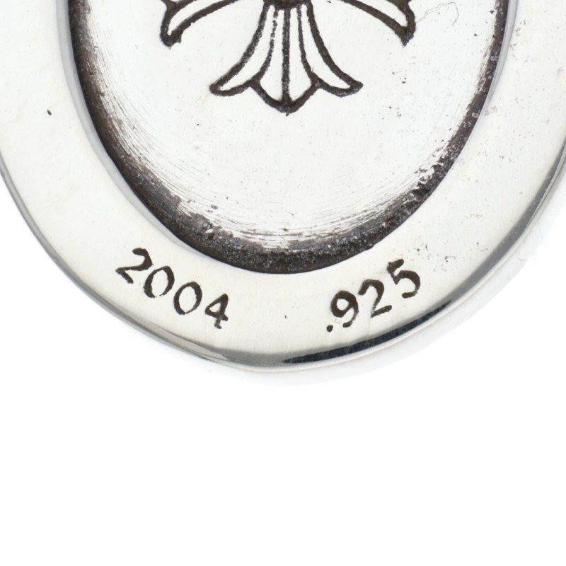 クロムハーツ エンジェルメダルオーバル ネックレス トップ 925