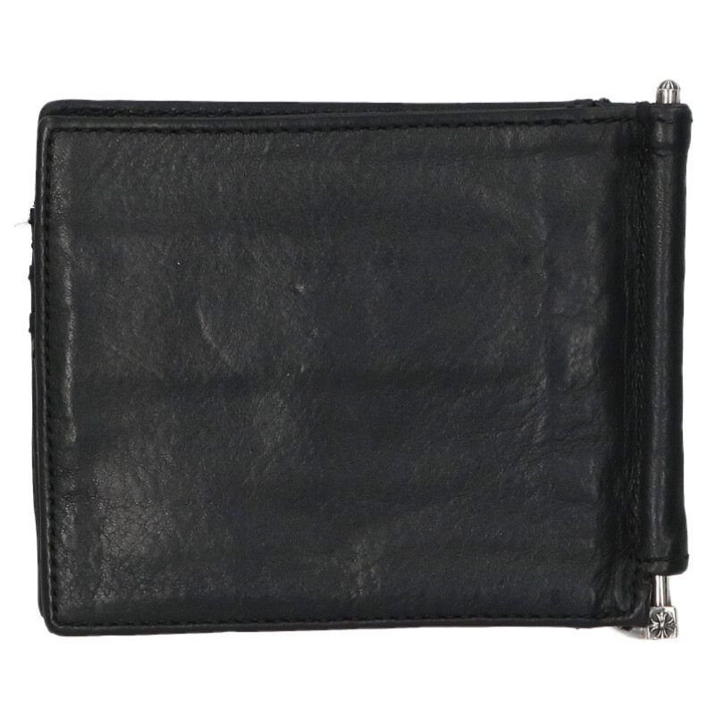  クロムハーツ WALLET MONEY CLIP マネークリップレザーウオレット財布 メンズ その他 小物