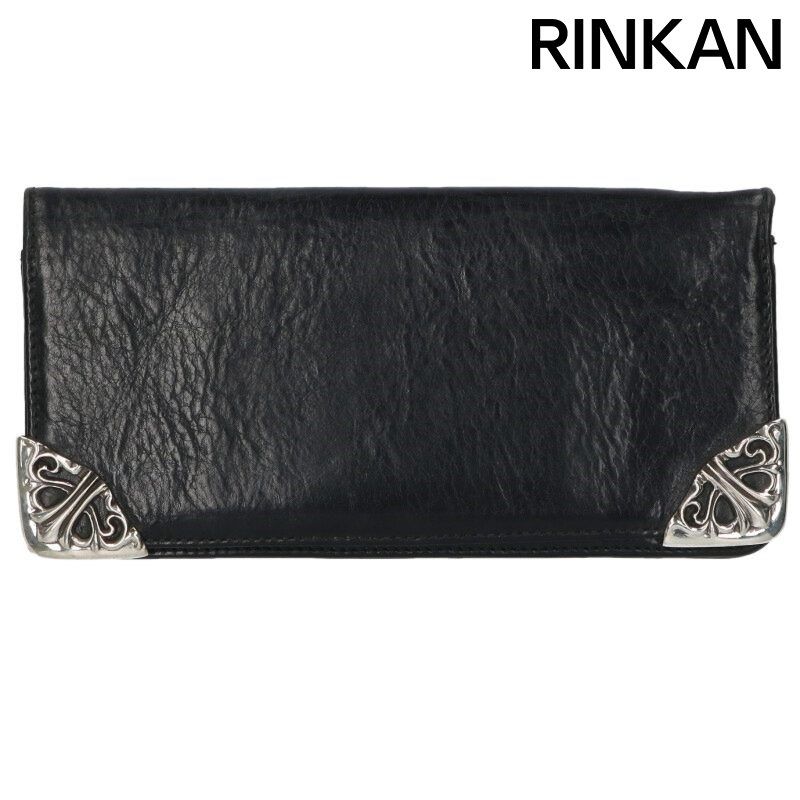 クロムハーツ LNG SNGL FLD TIPS シングルフォールド レザー財布 メンズ