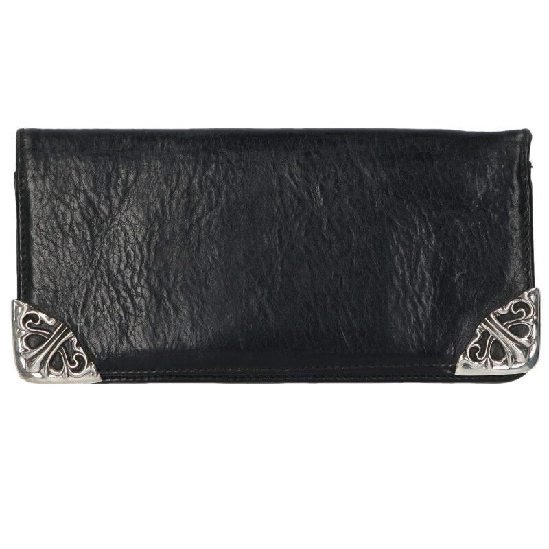 クロムハーツ LNG SNGL FLD TIPS シングルフォールド レザー財布 メンズ