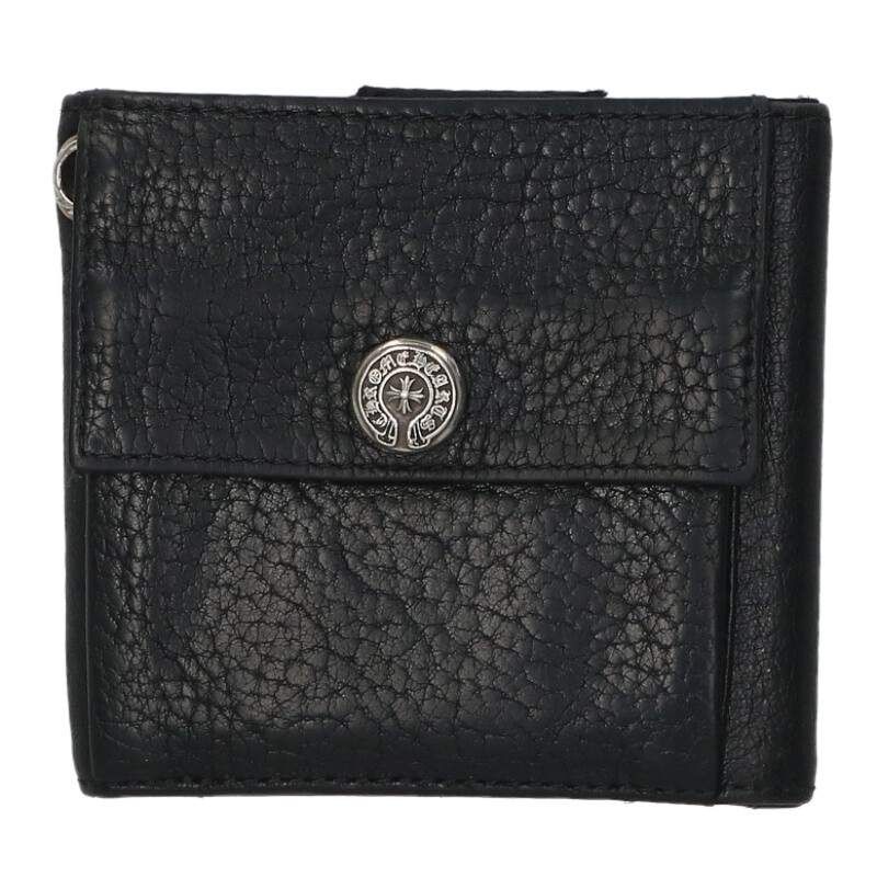 クロスボールコンパクトレザー財布