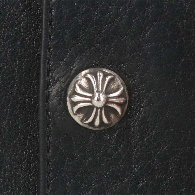 クロスボールコンパクトレザー財布 メンズ