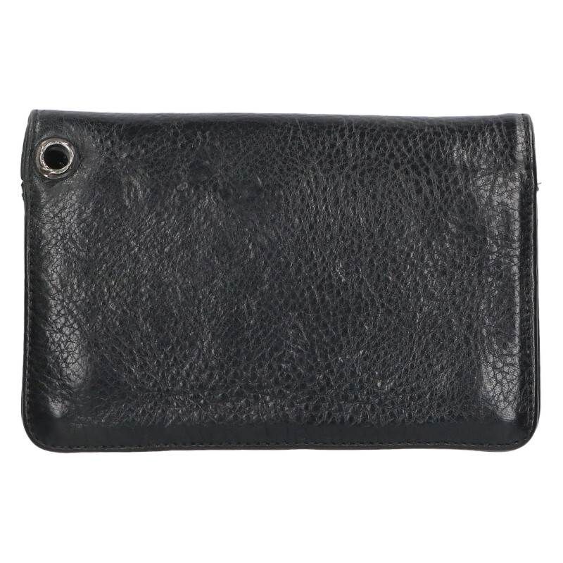 クロムハーツ 2ZIP/2ジップ クロスボールボタンレザーウォレット財布
