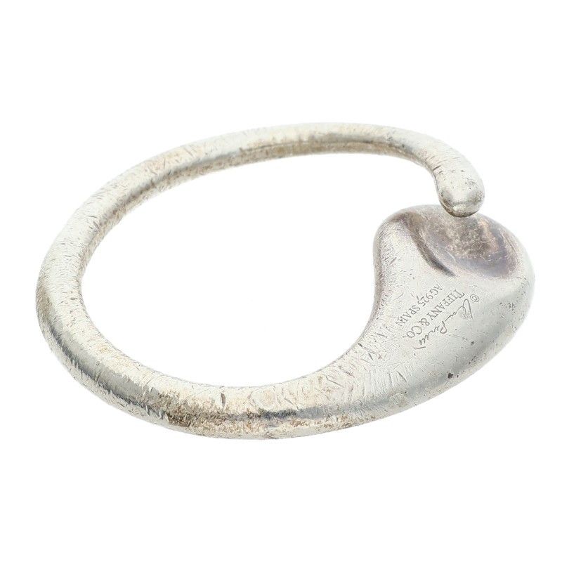 人気アイテム安い通販。 ティファニー エターナルサークルシルバーキーリング メンズ 使用わずか