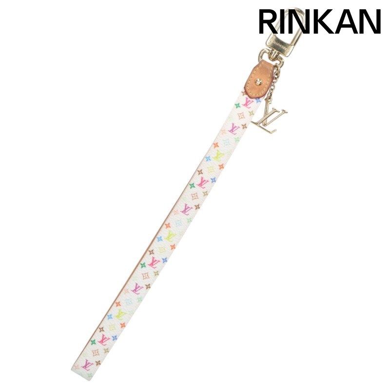 ルイヴィトン ×ムラカミタカシ MURAKAMITAKASHI M02463 Monogram Multicolor Dragonne XL モノグラム総柄バッグチャーム メンズ