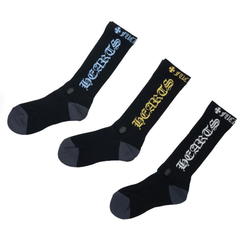 クロムハーツ イングリッシュロゴ靴下 メンズ M