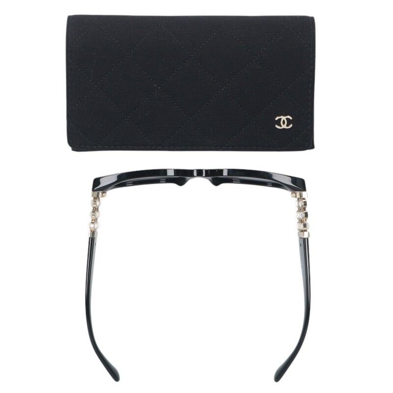  シャネル 5544 C 622 S 8 サイドパール装飾オーバル シェイプサングラス メンズ 53 17 140 サングラス 小物