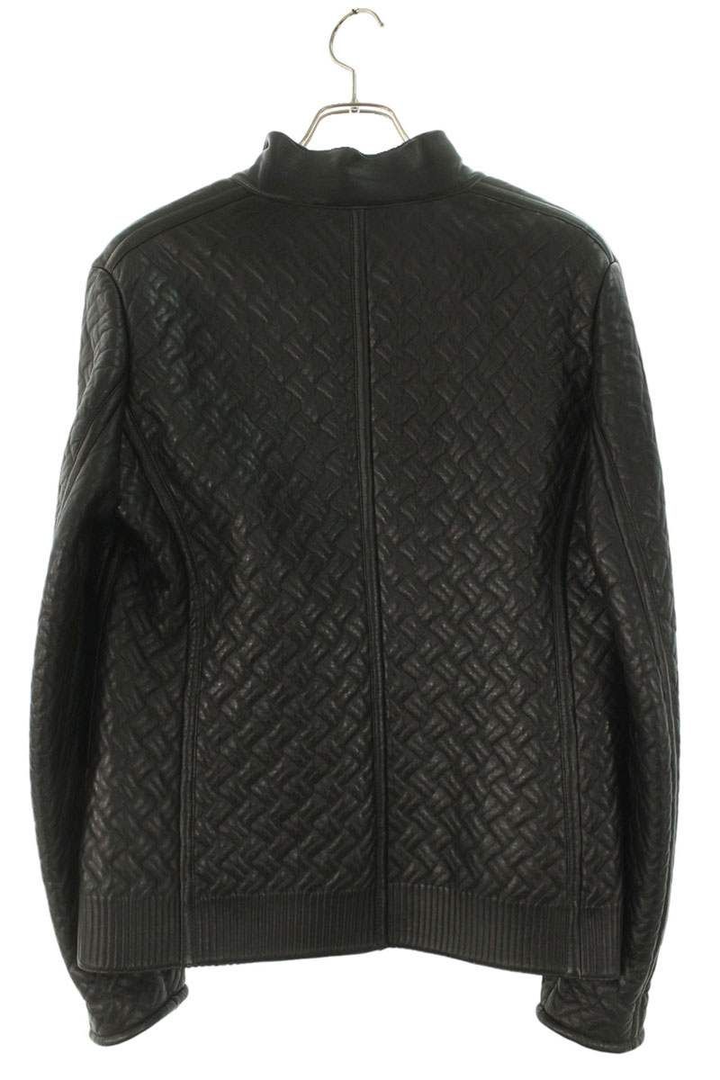 ジルサンダー エンボスレザージャケット レディース 40 GULLKHAN_COM