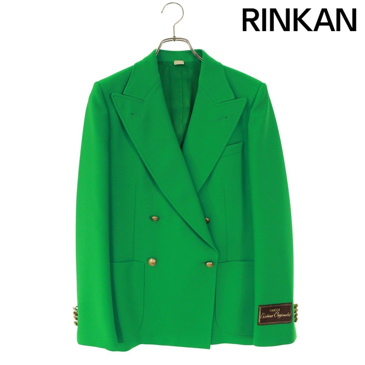 グッチ 726517 Z798C ダブルブレストブレザージャケット レディース 40