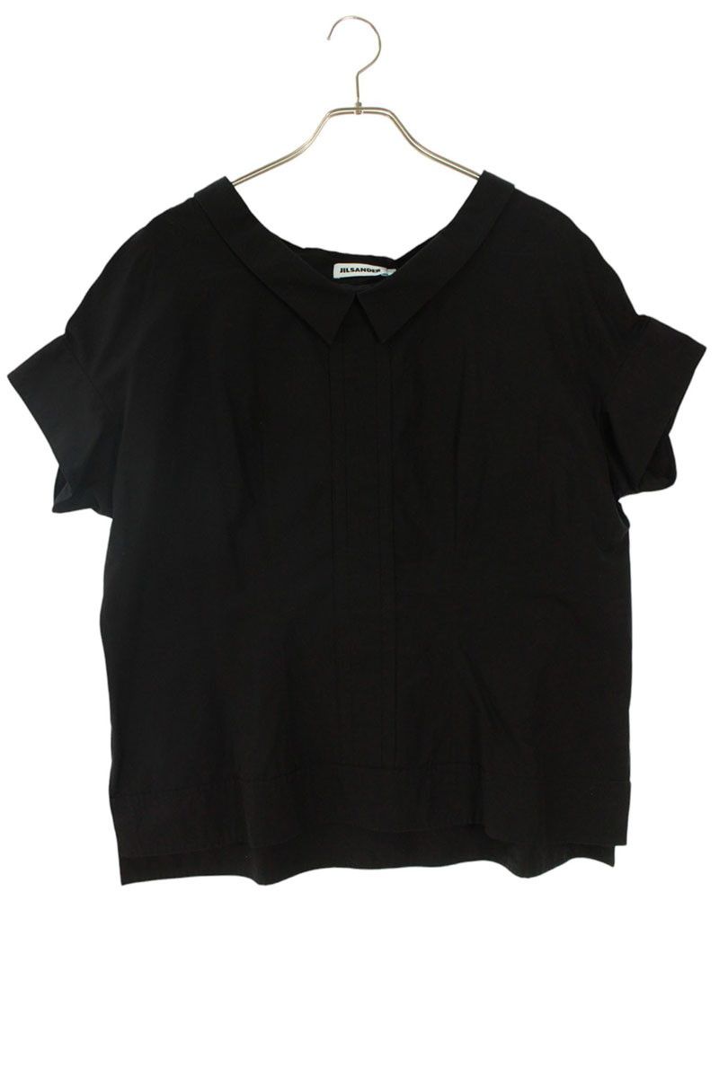 ジルサンダー スリットプルオーバー半袖シャツ レディース 38