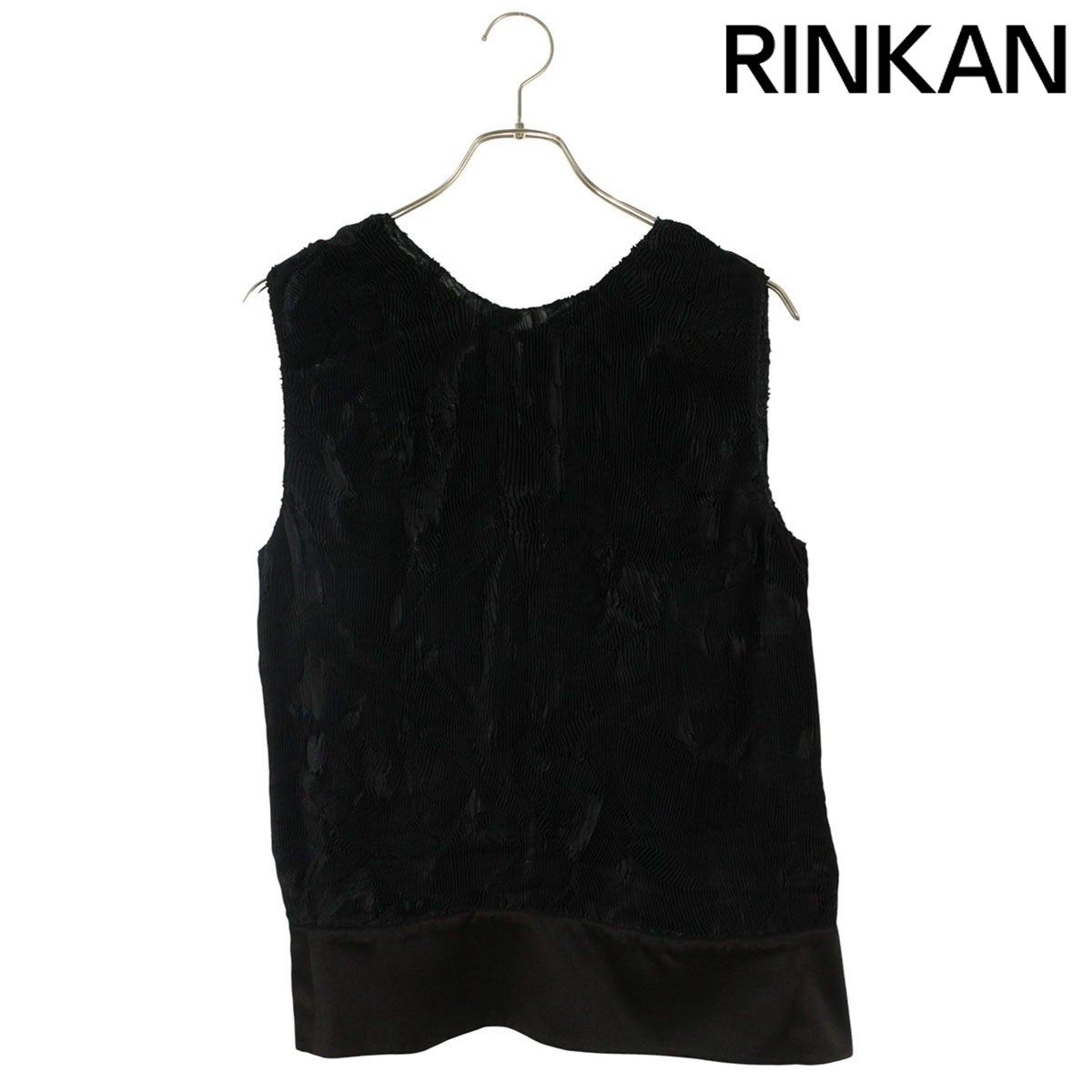 シャネル P43663V28591 ココマークボタンプリーツノースリーブシャツ レディース 42