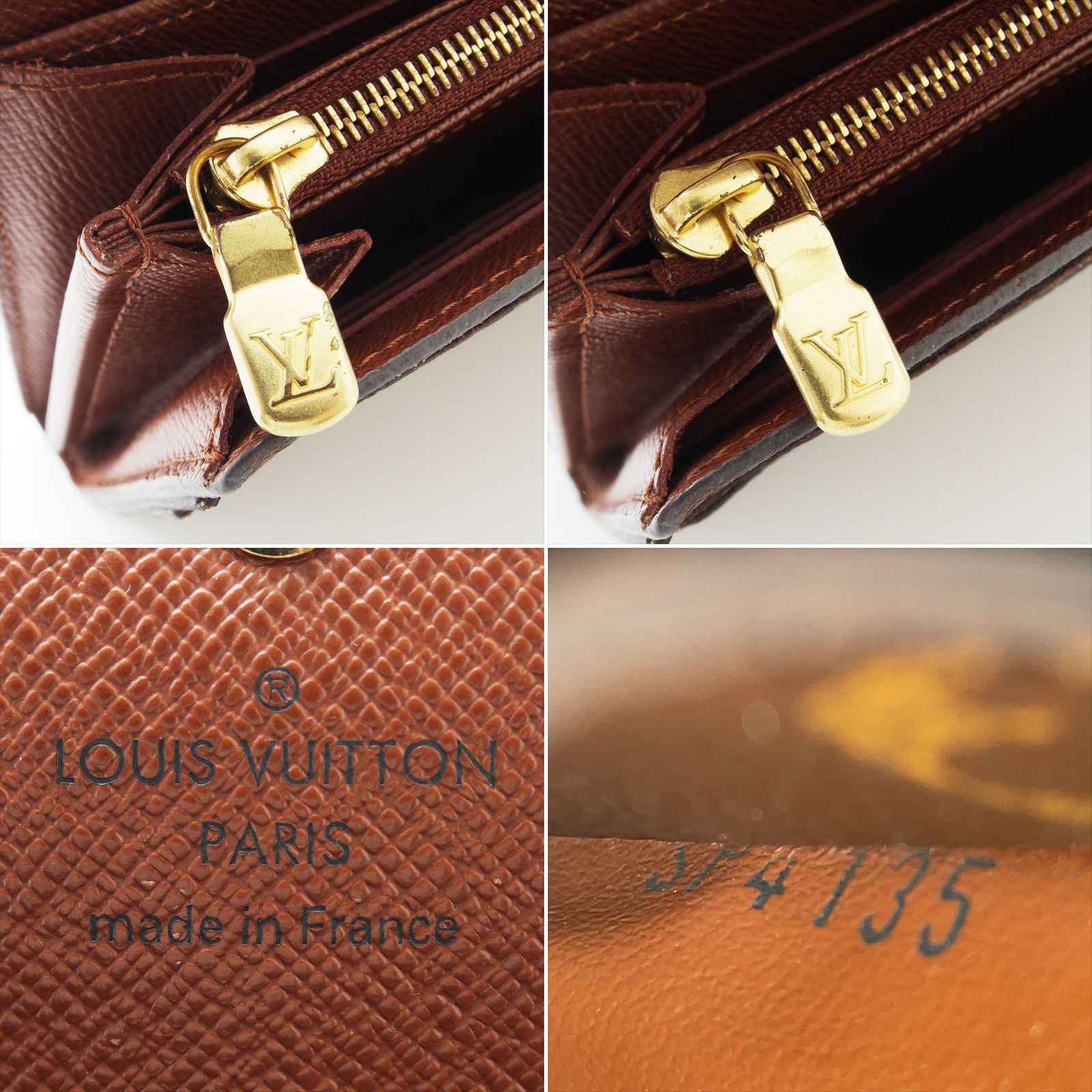 極美品】 ルイヴィトン モノグラム ポルトフォイユ サラ 長財布