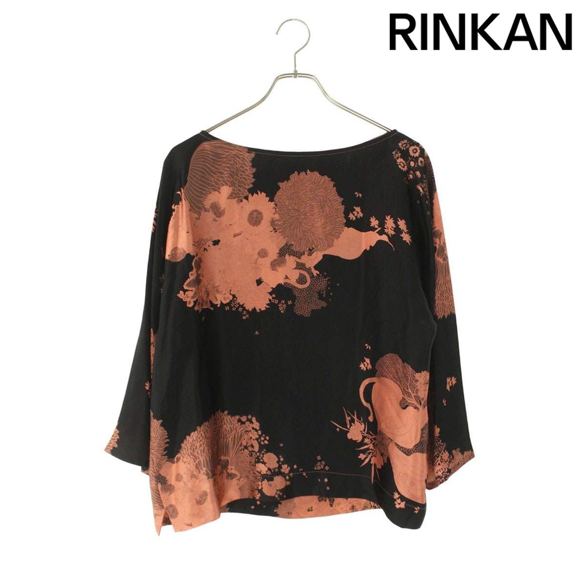 ドリスヴァンノッテン フラワープリントシルクトップス レディース 40
