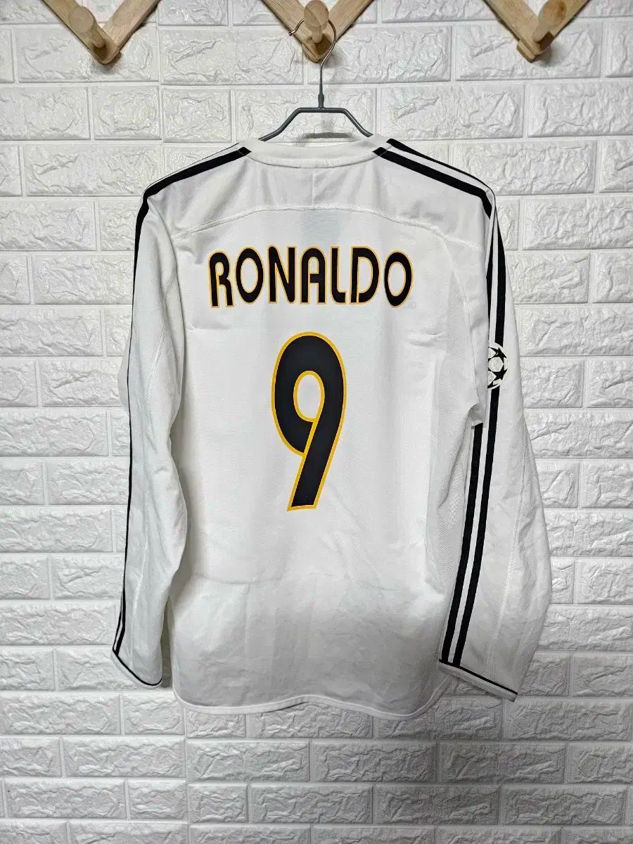 L ル マドリード 03 04 ホーム 長袖 ホナウド チャンピオンズリーグ ver