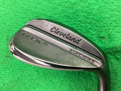 【】 クリーブランド Cleveland RTX-6 ZIPCORE ブラックサテン 56°/08° LOW+ ウェッジ WG Dynamic Gold (フレックスS) メンズ 男性用 右利き 右用 Cランク ゴルフクラブ