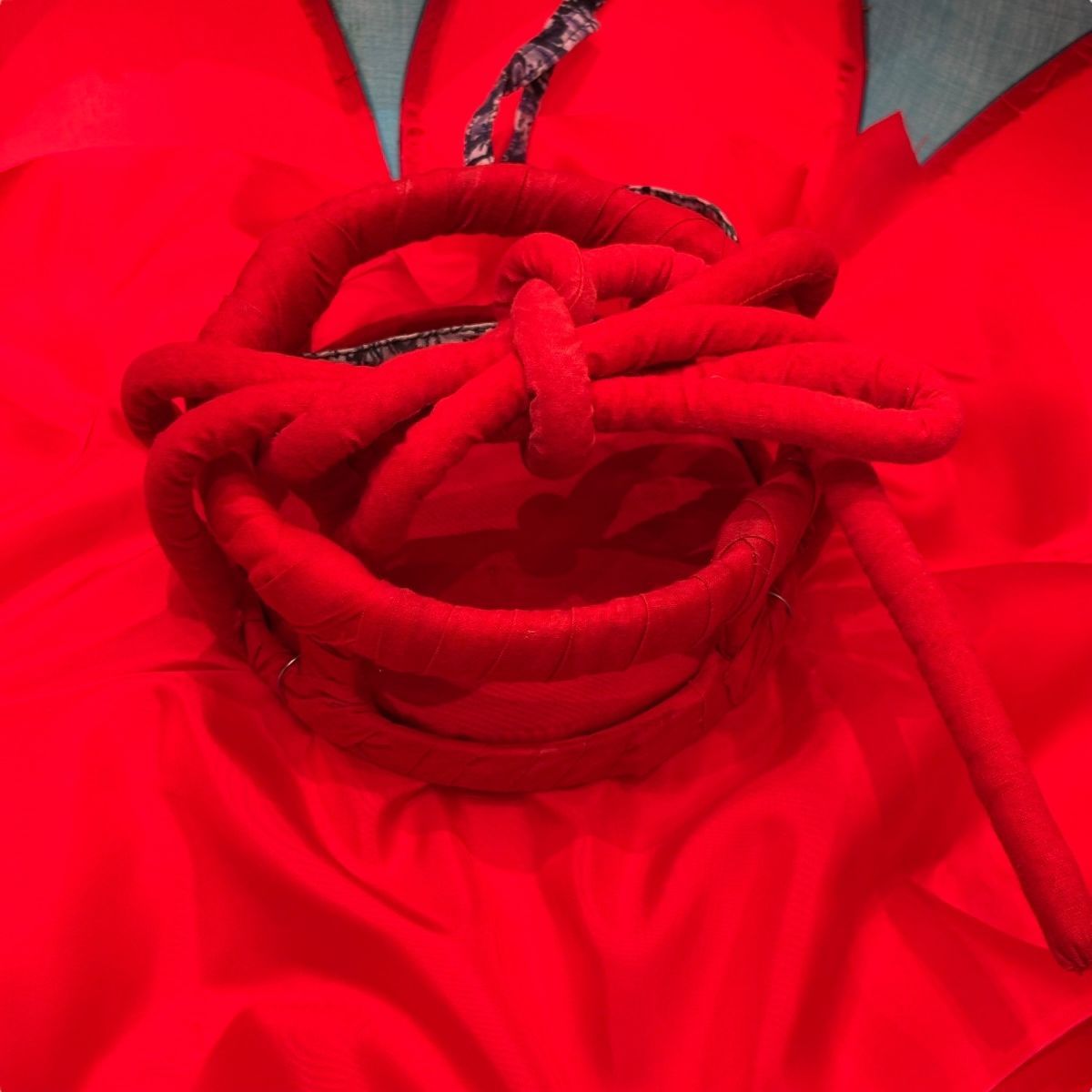 花笠 琉球舞踊 直径約47.5cm 保管袋付き 沖縄芝居 小道具 古典女踊り え沖】花笠 琉球舞踊 直径約47.5cm 保管袋付き 沖縄芝居 小道具 古典女