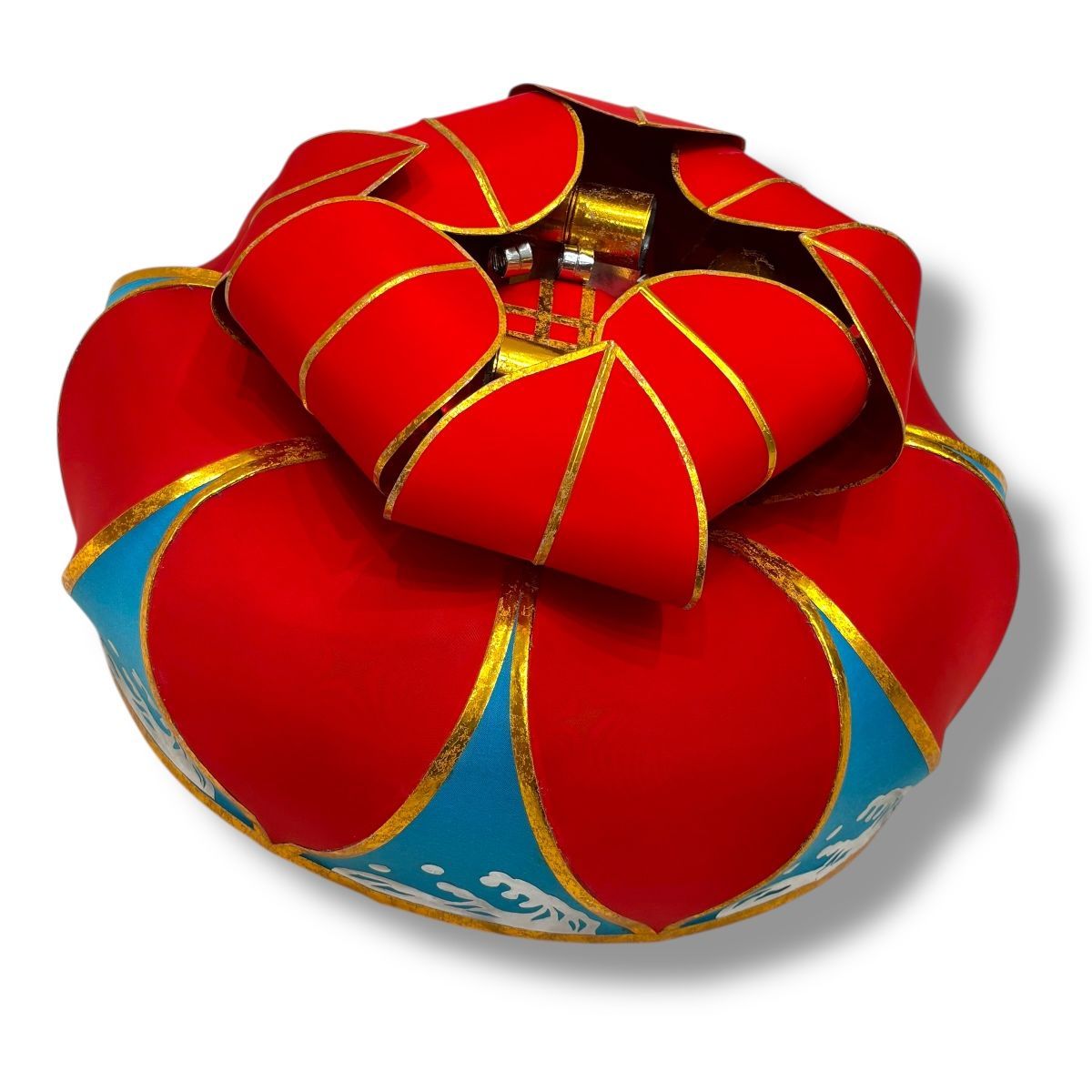 花笠 琉球舞踊 直径約47.5cm 保管袋付き 沖縄芝居 小道具 古典女踊り え沖】花笠 琉球舞踊 直径約47.5cm 保管袋付き 沖縄芝居 小道具