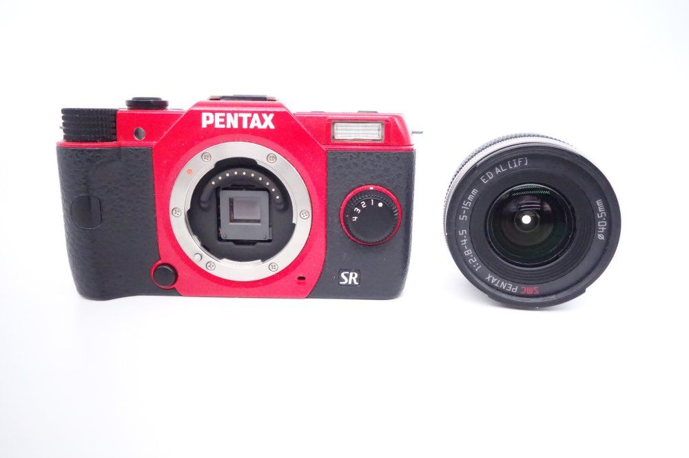 ペンタックス PENTAX デジタルミラーレス一眼 Q 10 ズームレンズキット レッド D 06010 A