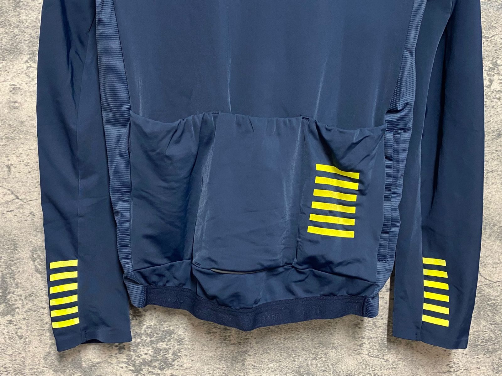 JN772 ラファ Rapha PRO TEAM LONG SLEEVE THERMAL JERSEY 長袖 サイクルジャージ 紺 M 裏起毛 BRIGHTFACE_UK