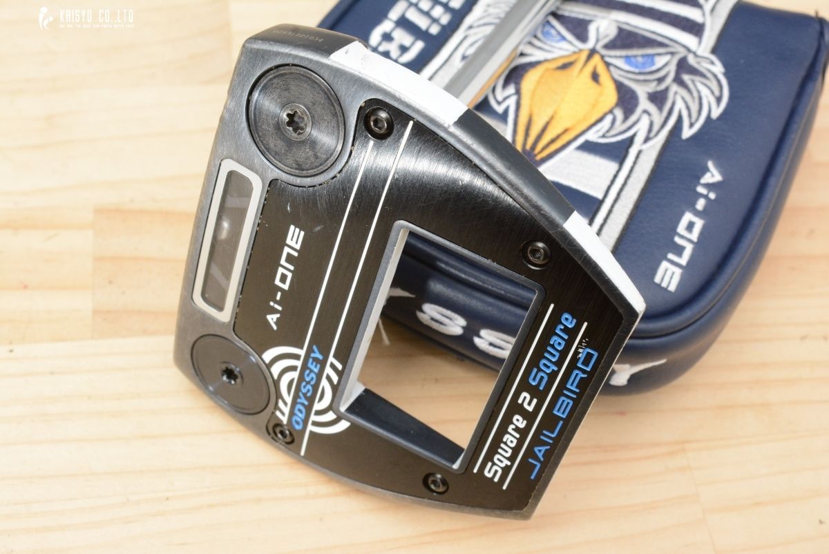 マレット型 オデッセイ Ai-ONE SQUARE 2 パター 34インチ エーアイワン スクエア センターシャフト