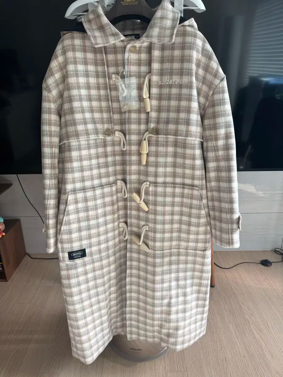 オールドサーカス THEE OLD CIRCUS モッズコート ロング ファー 2 黒