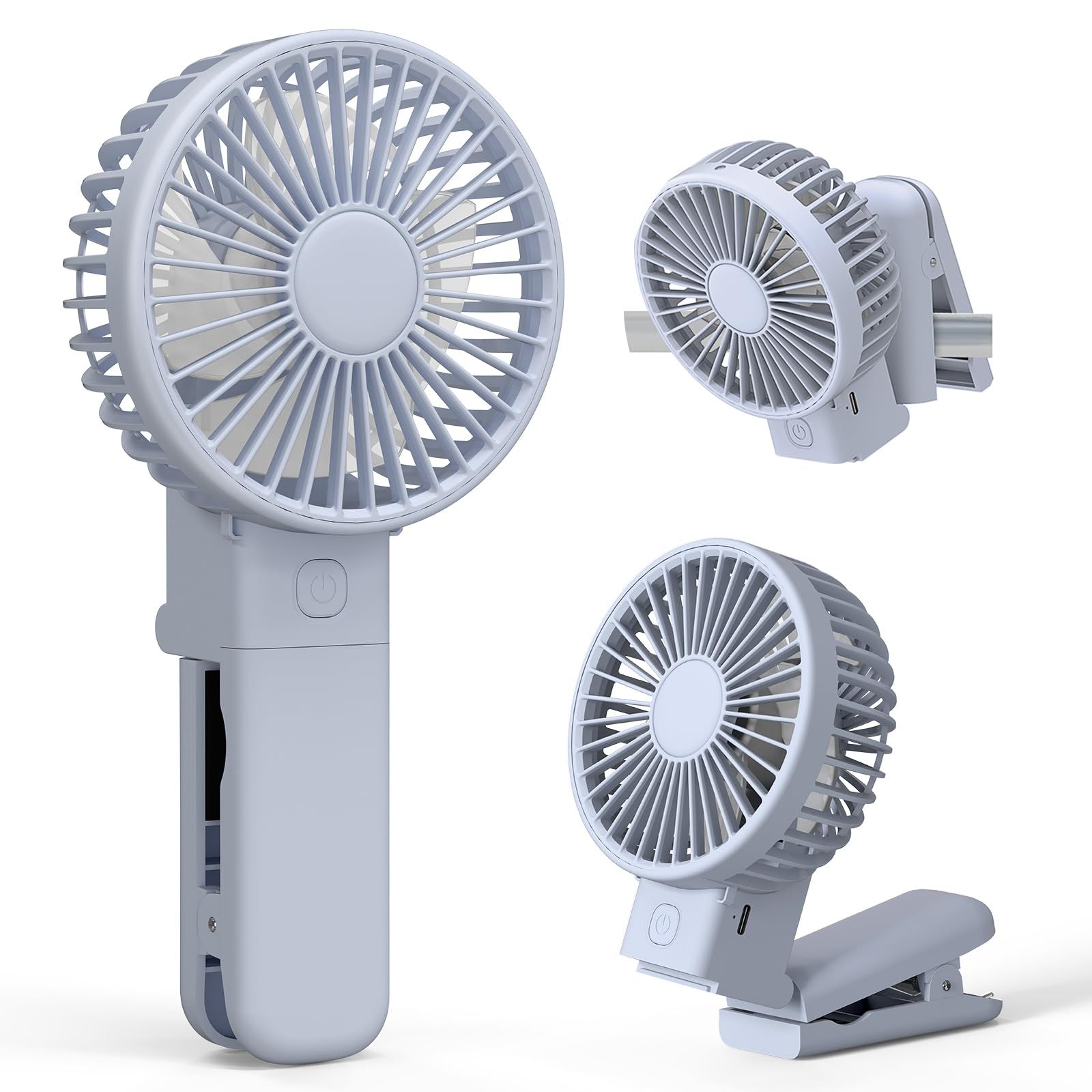 新品 Boleve ハンディファン 強力 クリップ 日傘 携帯【2025最新設計