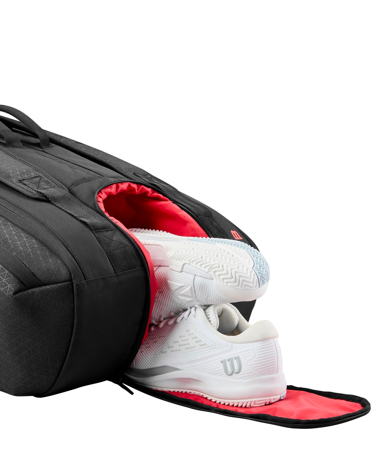  Wilson ウイルソン テニス ラケットバッグ CLASH クラッシュ V 3 15 PK RACQUET BAG ラケット2 15本まで収納可 中厚のラケットを基準 ブラック 体育器具 用品 スポーツ