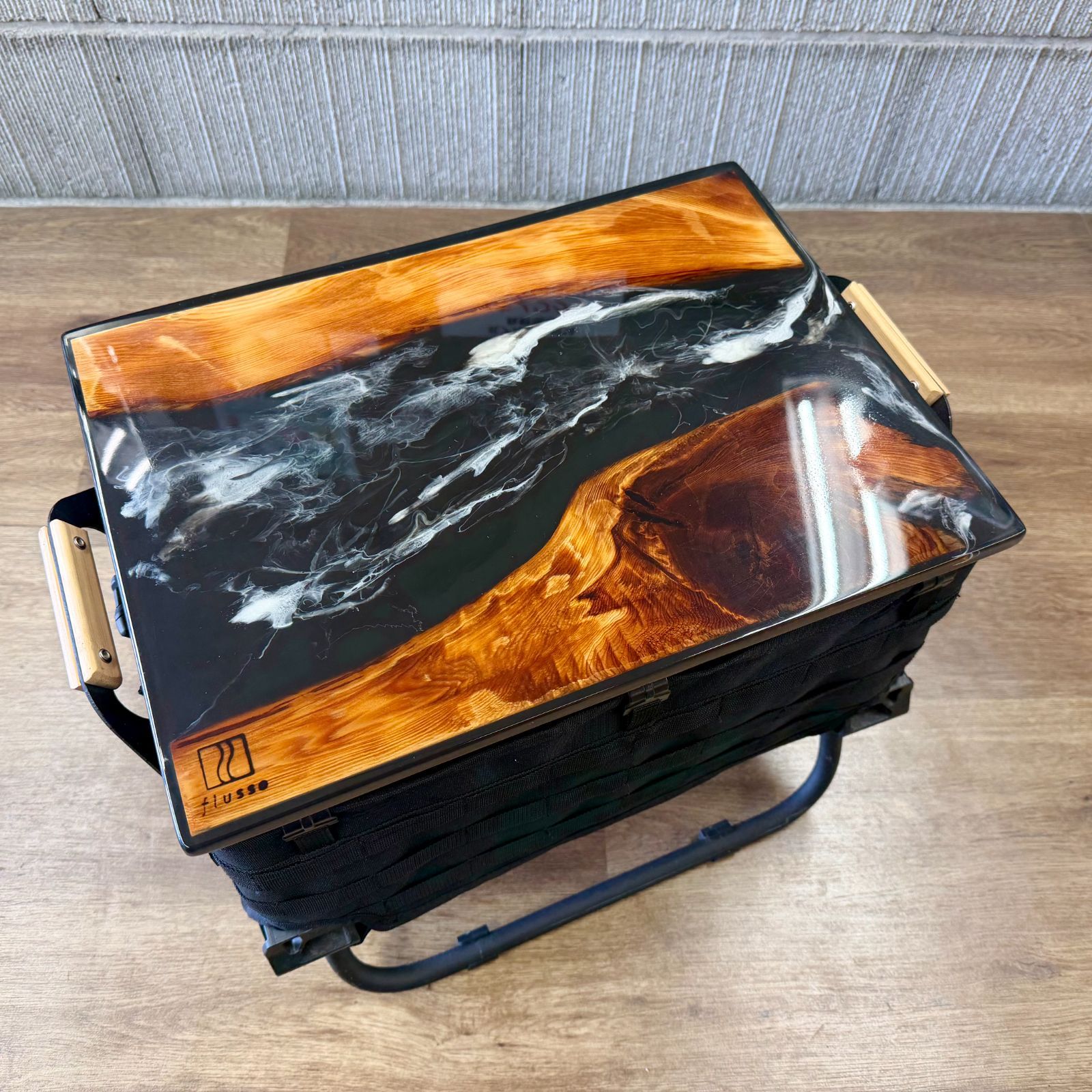 ハンドメイド レジン天板 スノーピーク シェルコン25用