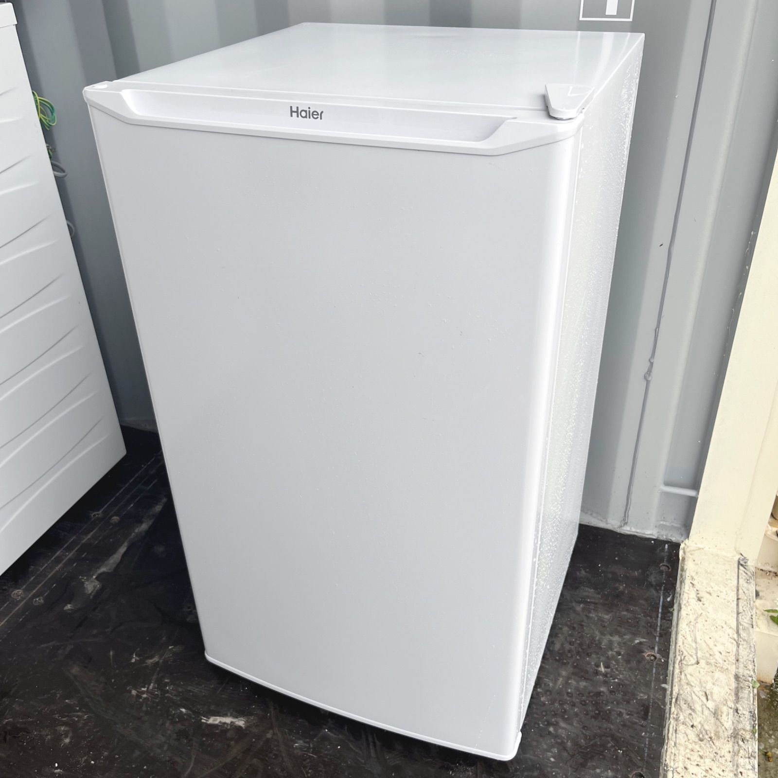 328取付無料！5段階温度調節 クリアバスケット 前開き1ドアコンパクト