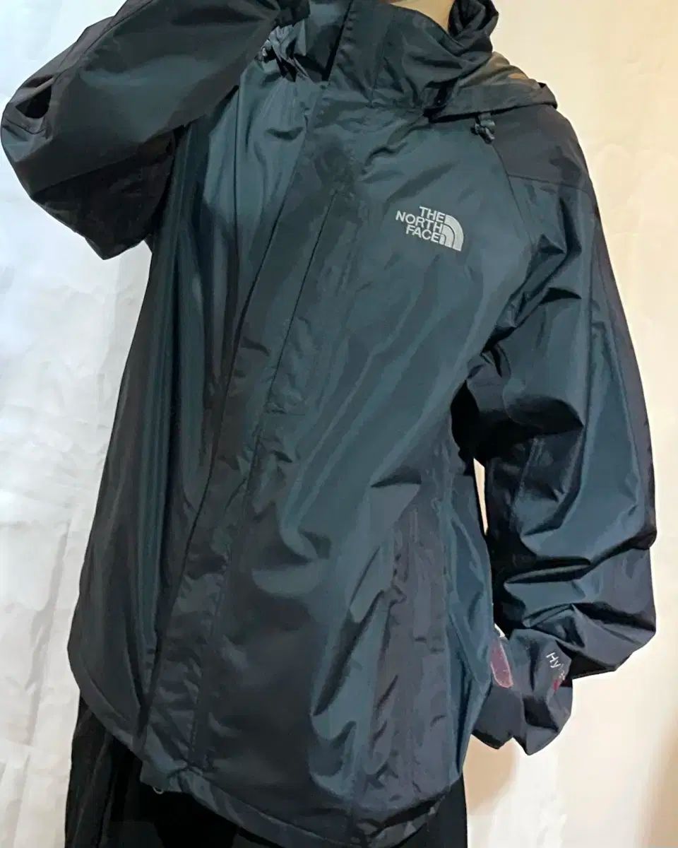 THE NORTH FACE ザノースフェイス ハイベント アルファ ブラック フード ウィンドブレーカー