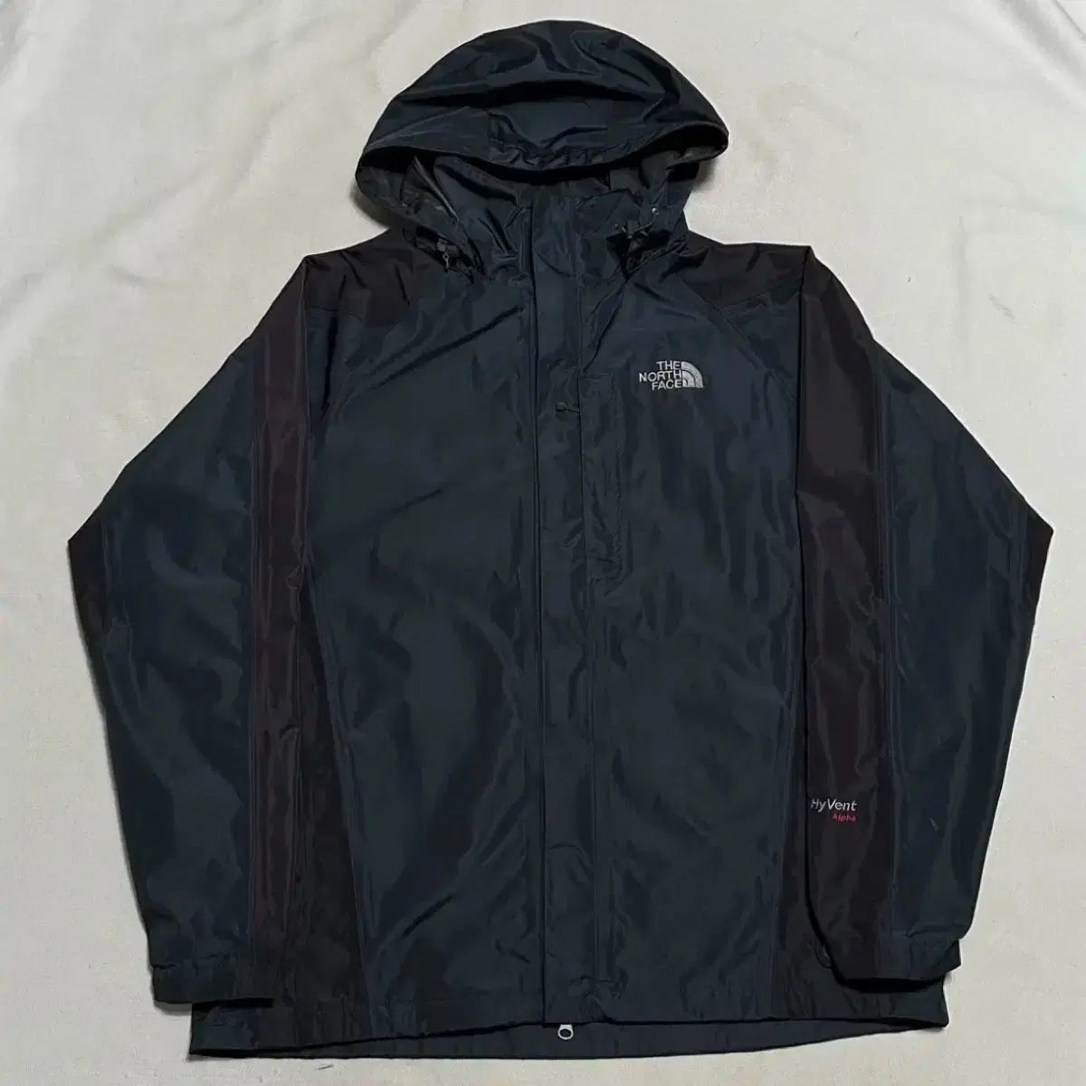 THE NORTH FACE ザノースフェイス ハイベント アルファ ブラック フード ウィンドブレーカー