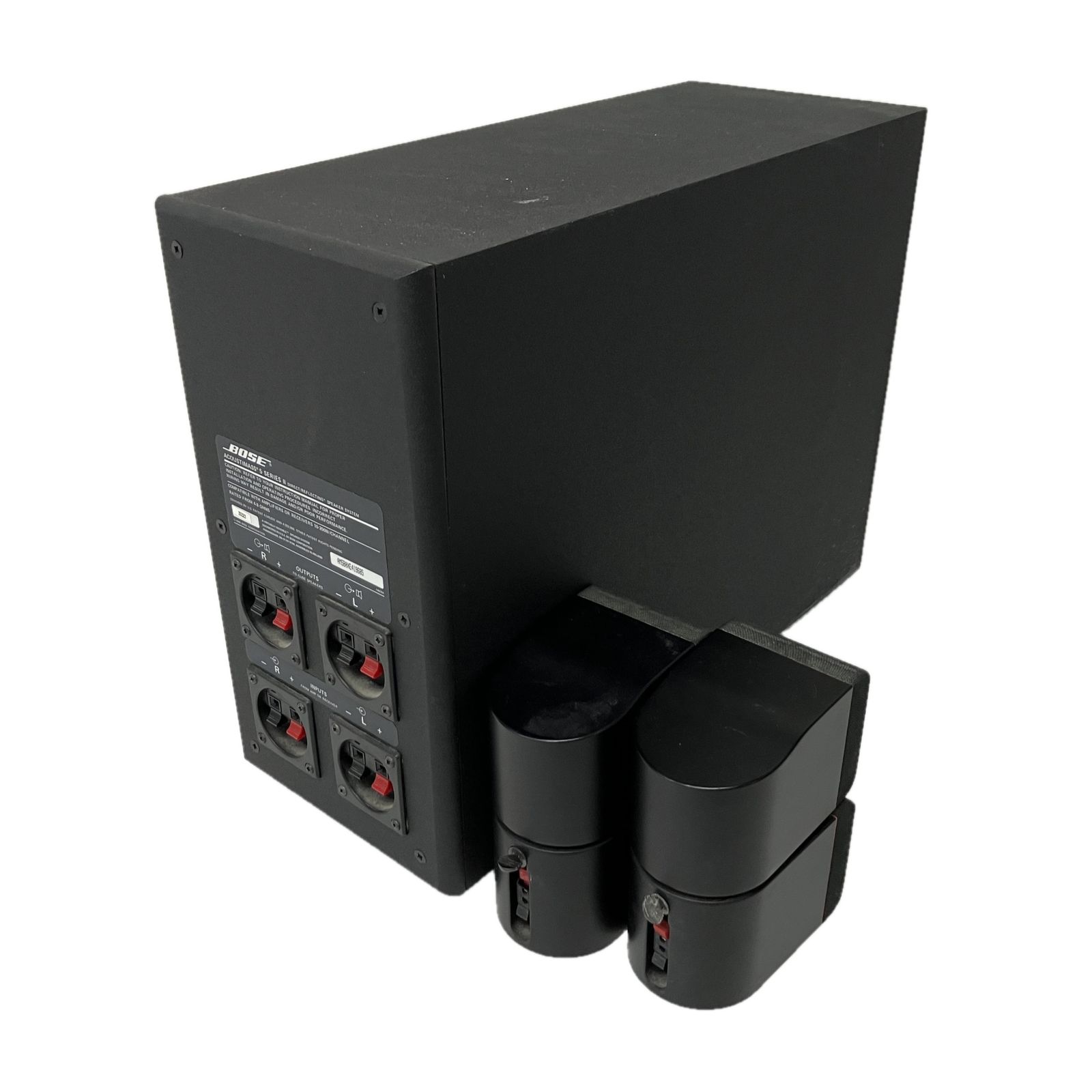 BOSE ACOUSTIMASS 5 SERIES II スピーカーシステム 音響機材 ボーズ S10444907