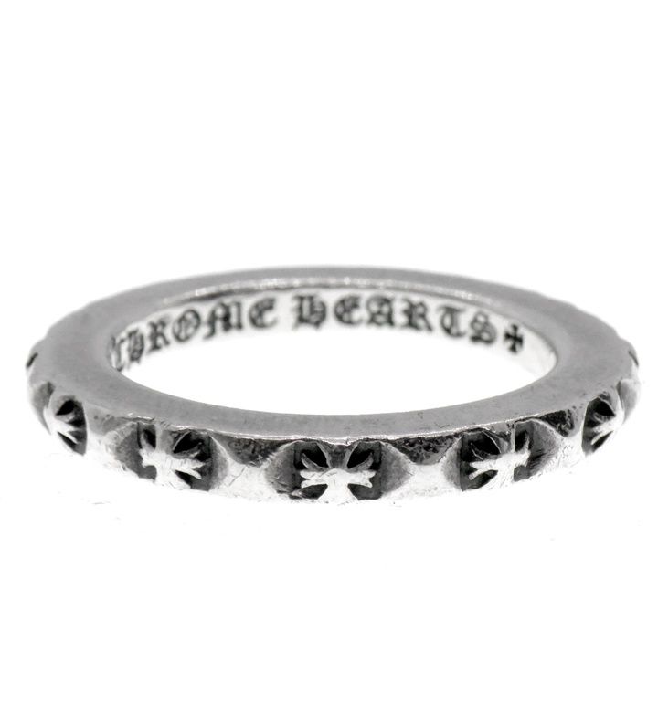 クロムハーツ CHROME HEARTS TFP PNK PLS トゥルー ファッキンパンク プラス パンク シルバー リング w24915