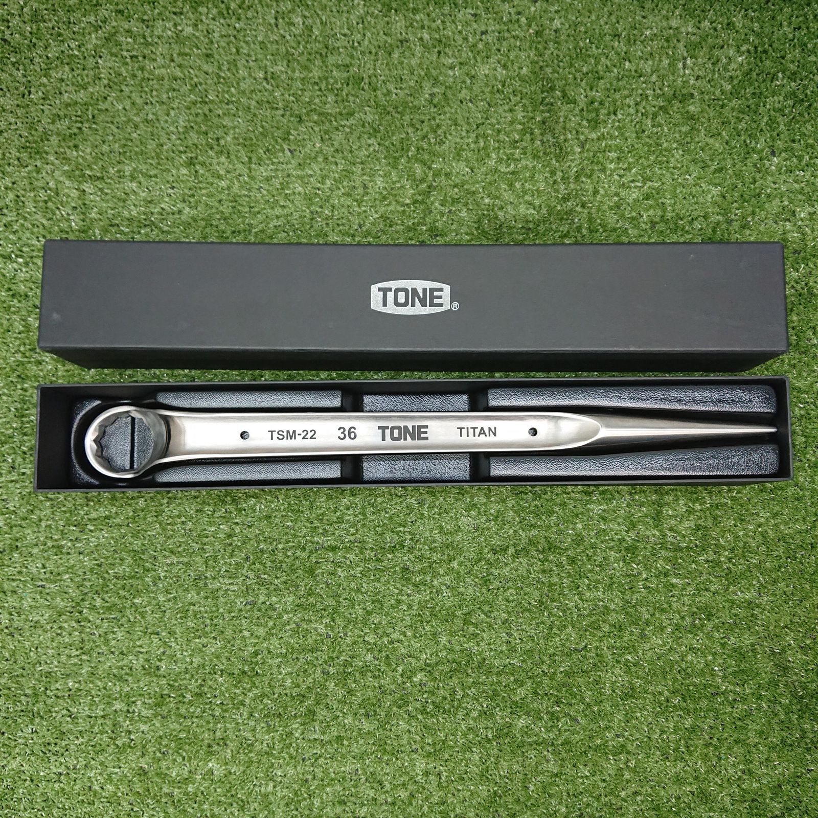 TONE TSM-22 チタンシノ付メガネレンチ 4972