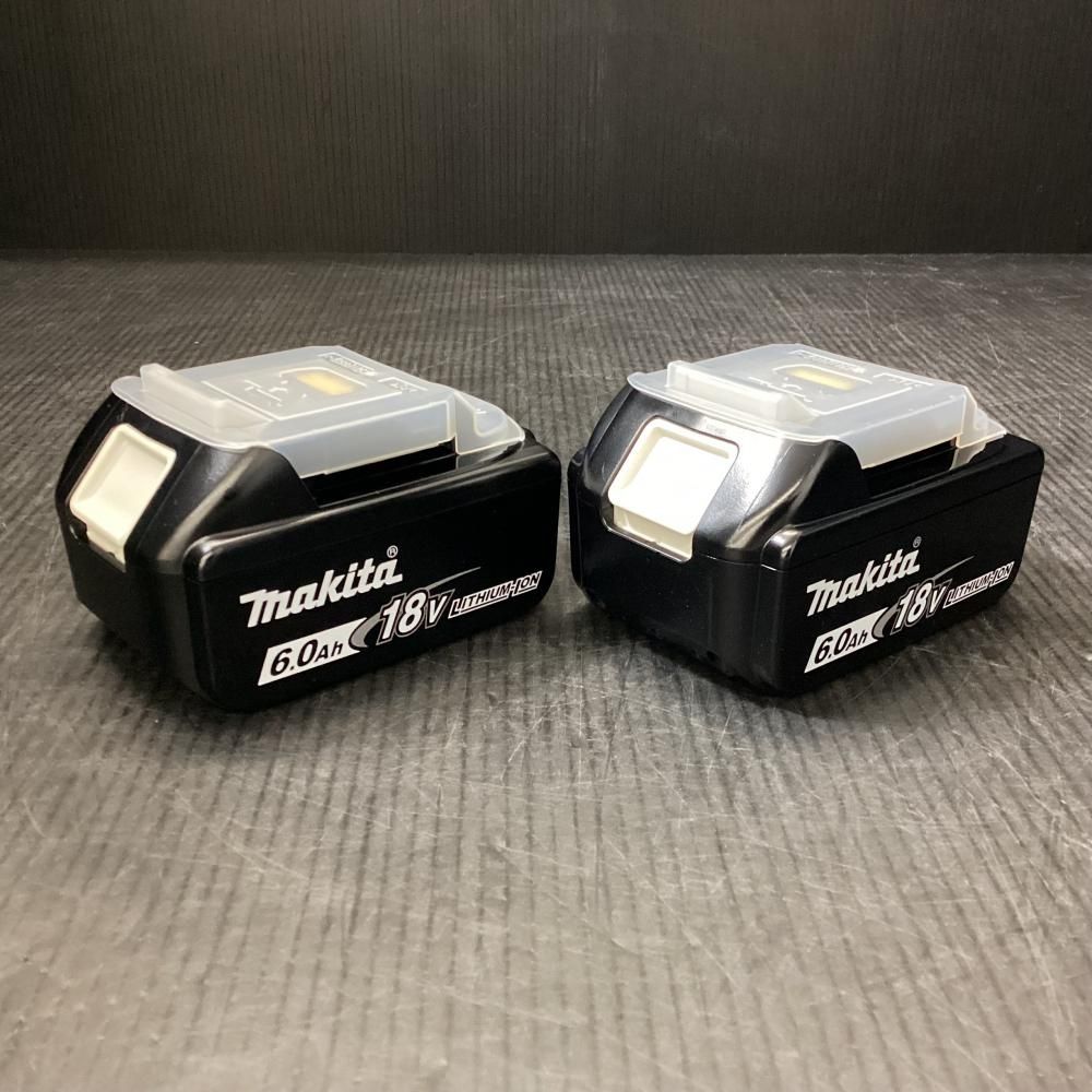 11月9日 日 までの 純正品 makita マキタ BL1860B リチウムイオンバッテリー 2個セット 203