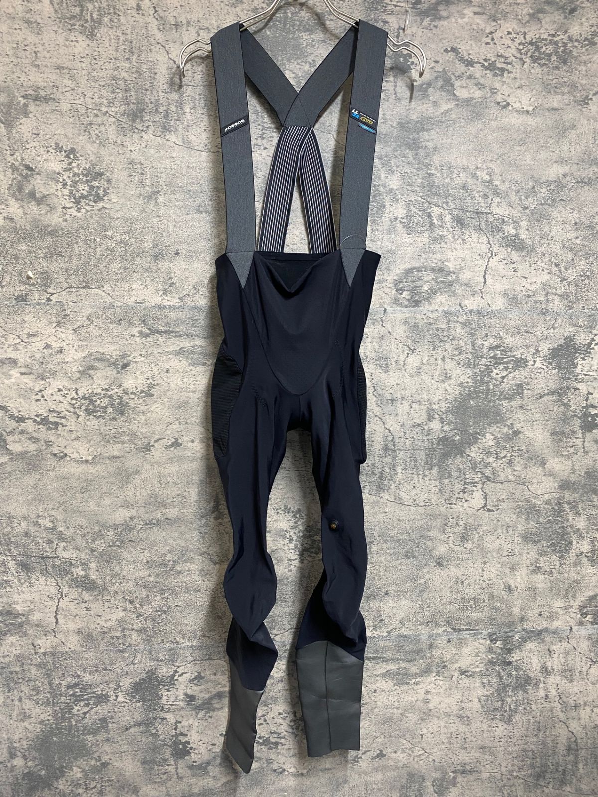 JN866 アソス ASSOS MILLE GT Winter Bib Tights GTO C2 裏起毛 ビブタイツ 黒 S