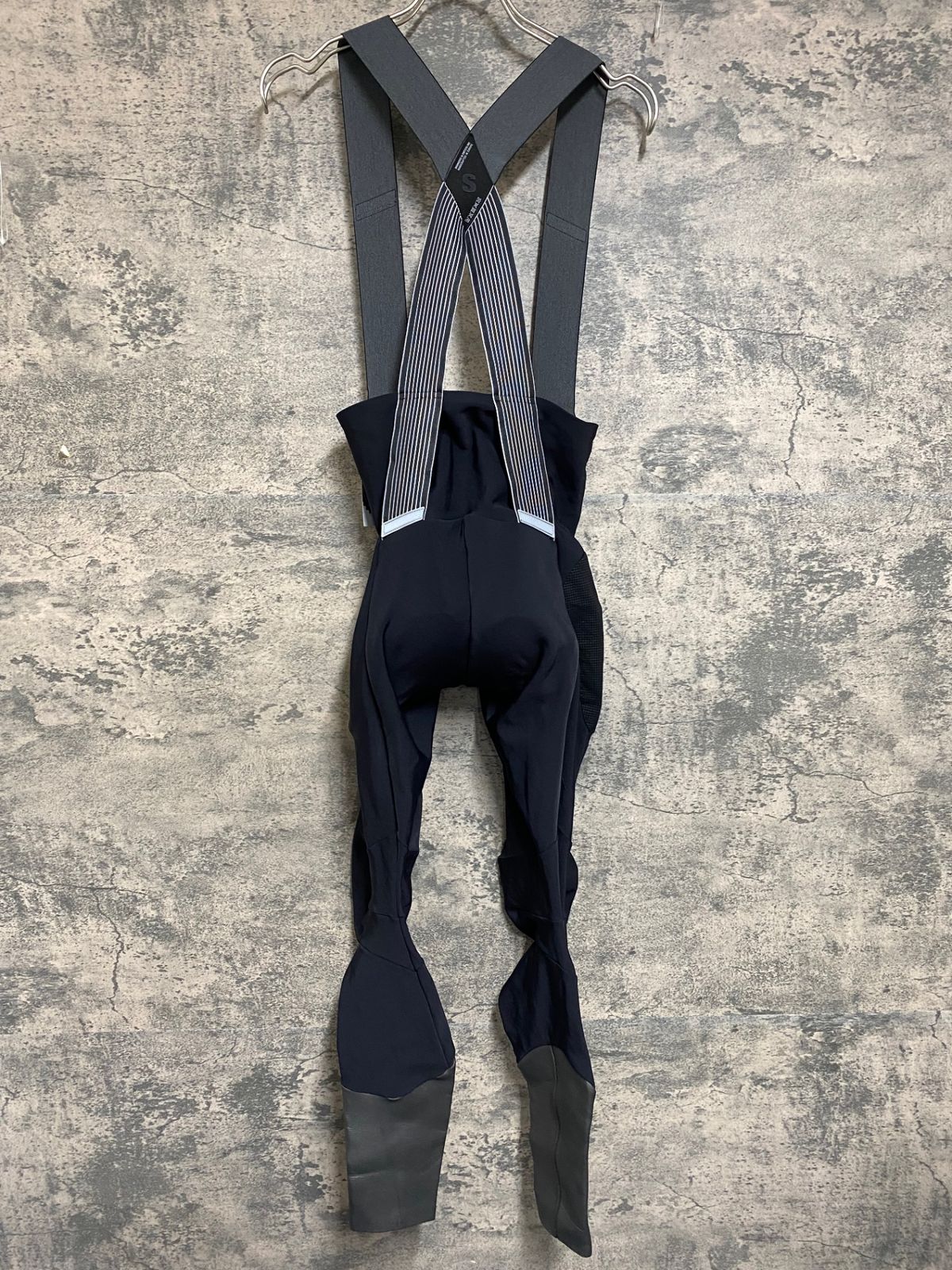 JN866 アソス ASSOS MILLE GT Winter Bib Tights GTO C2 裏起毛 ビブタイツ 黒 S