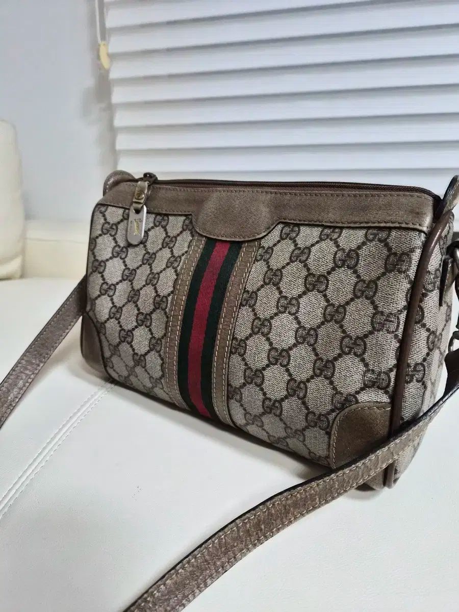 グッチ ヴィンテージ 3本線クロス