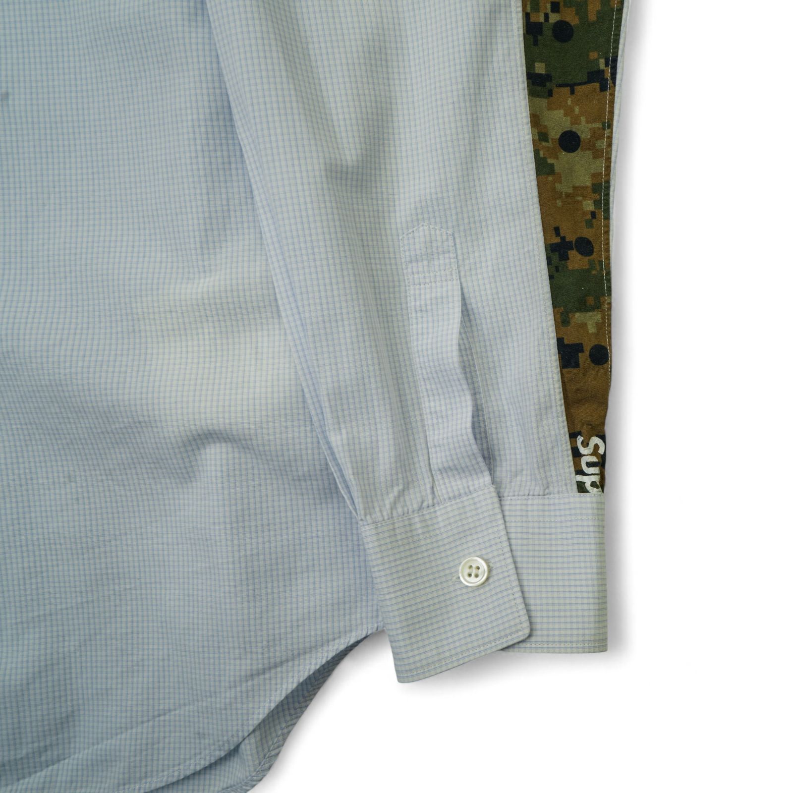 ピッタリの Supreme シュプリーム garcons shirt ギャルソンシャツ コラボ 迷彩 サイズS 【日本最大級】