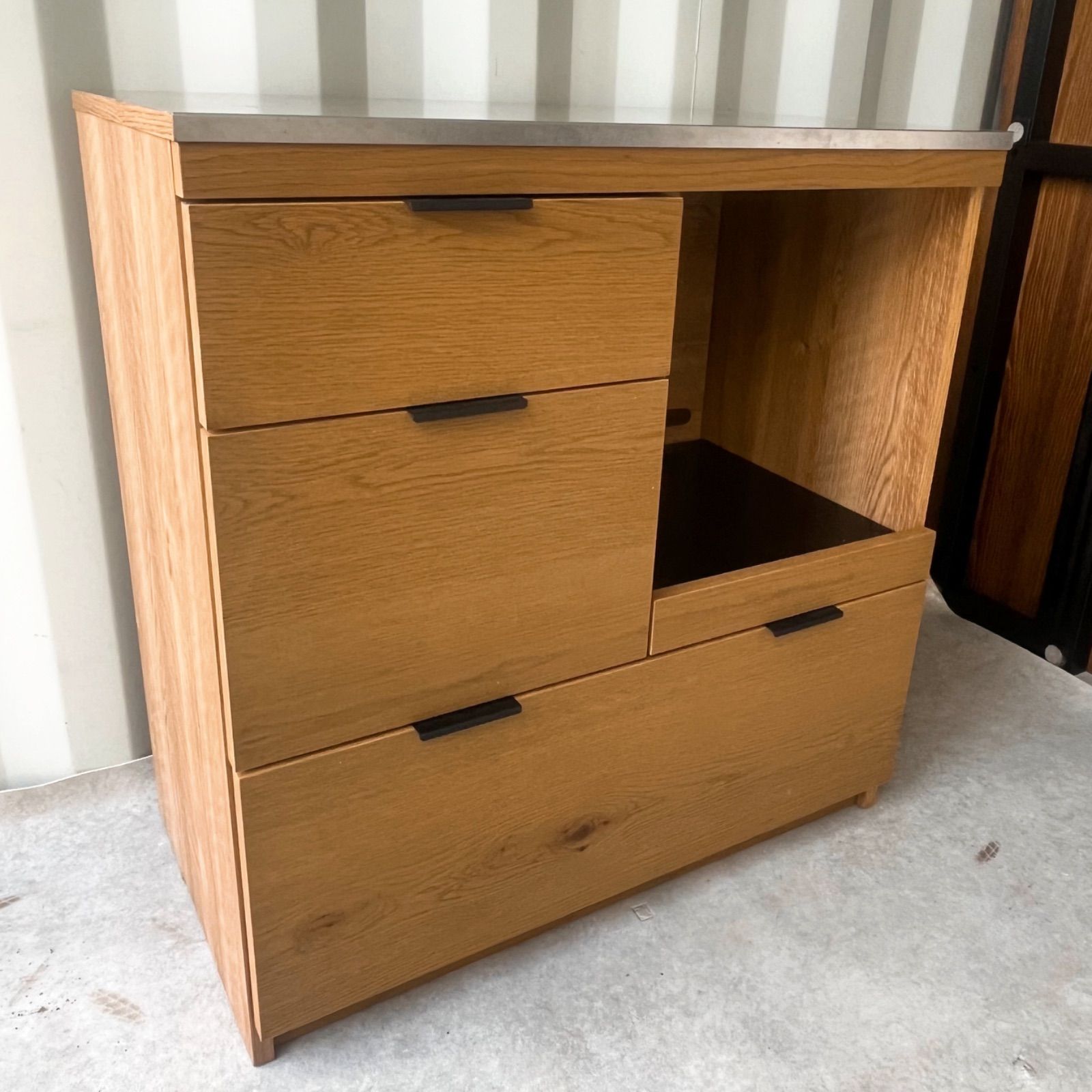 ウニコ ADDAY アディ 北欧風ナチュラルキッチンカウンター NEXPOTALLINN_EU