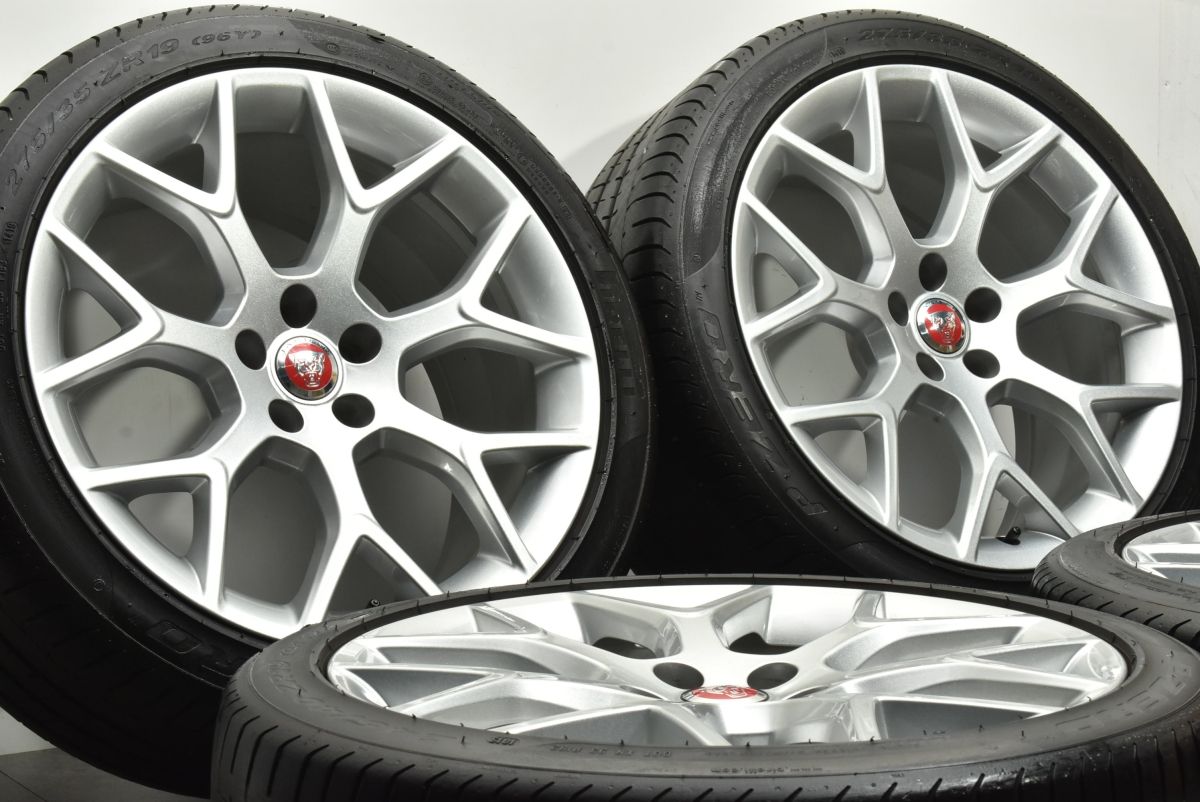 ジャガー Fタイプ 19 in 8 5 J 49 9 27 PCD 108 ピレリ P ZERO 245 40 R 275 35 品番 可