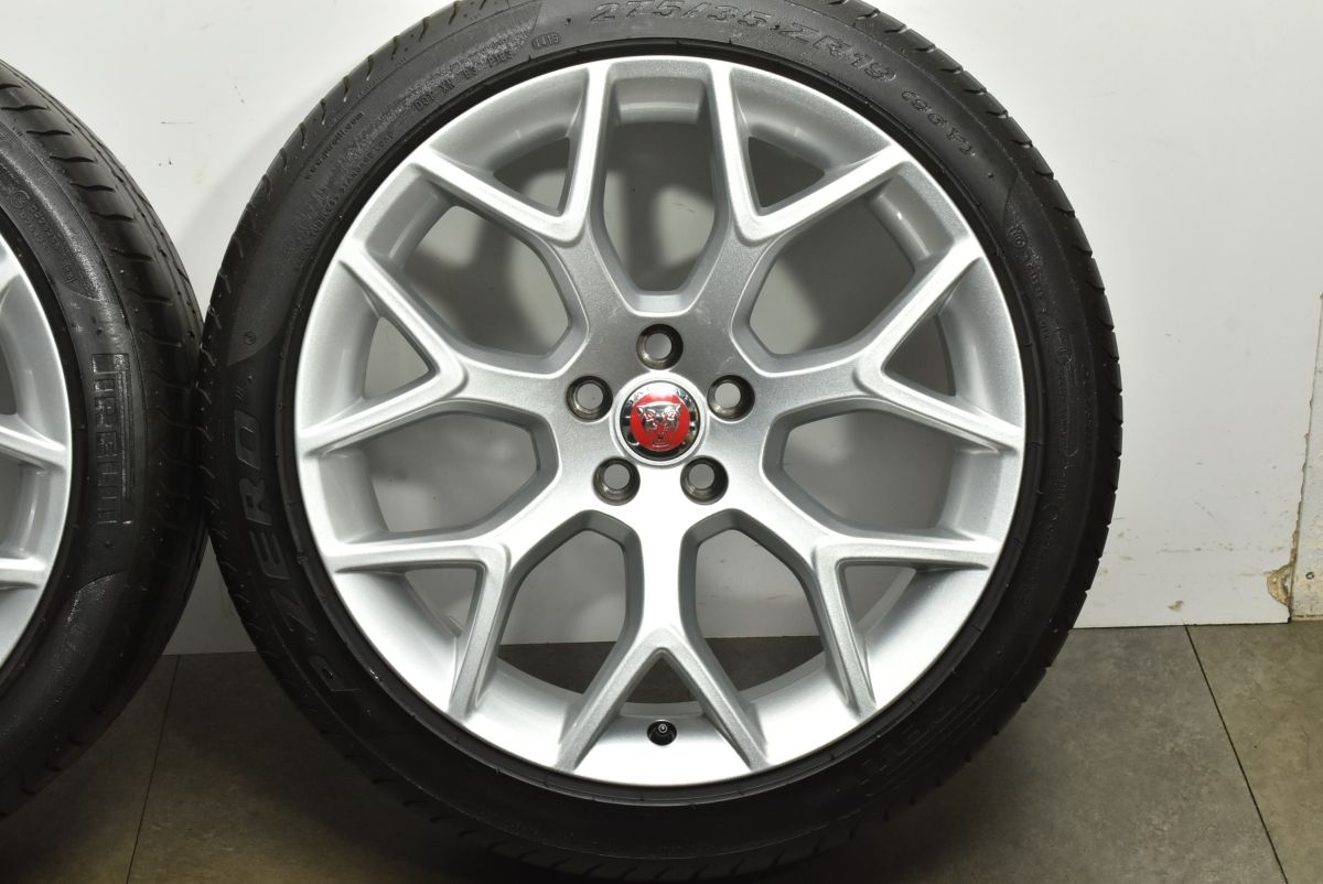  ジャガー Fタイプ 19 in 8 5 J 49 9 27 PCD 108 ピレリ P ZERO 245 40 R 275 35 品番 可 19インチ タイヤ ホイールセット