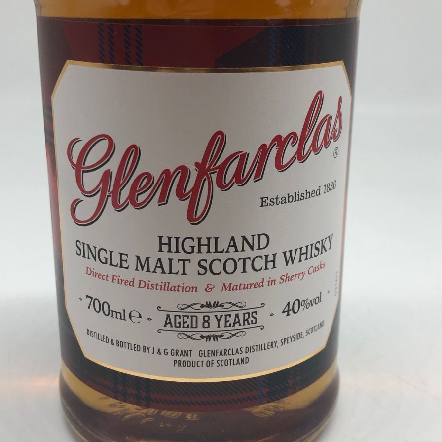 グレンファークラス 8年 シェリーカスク 700ml 40%【H4】