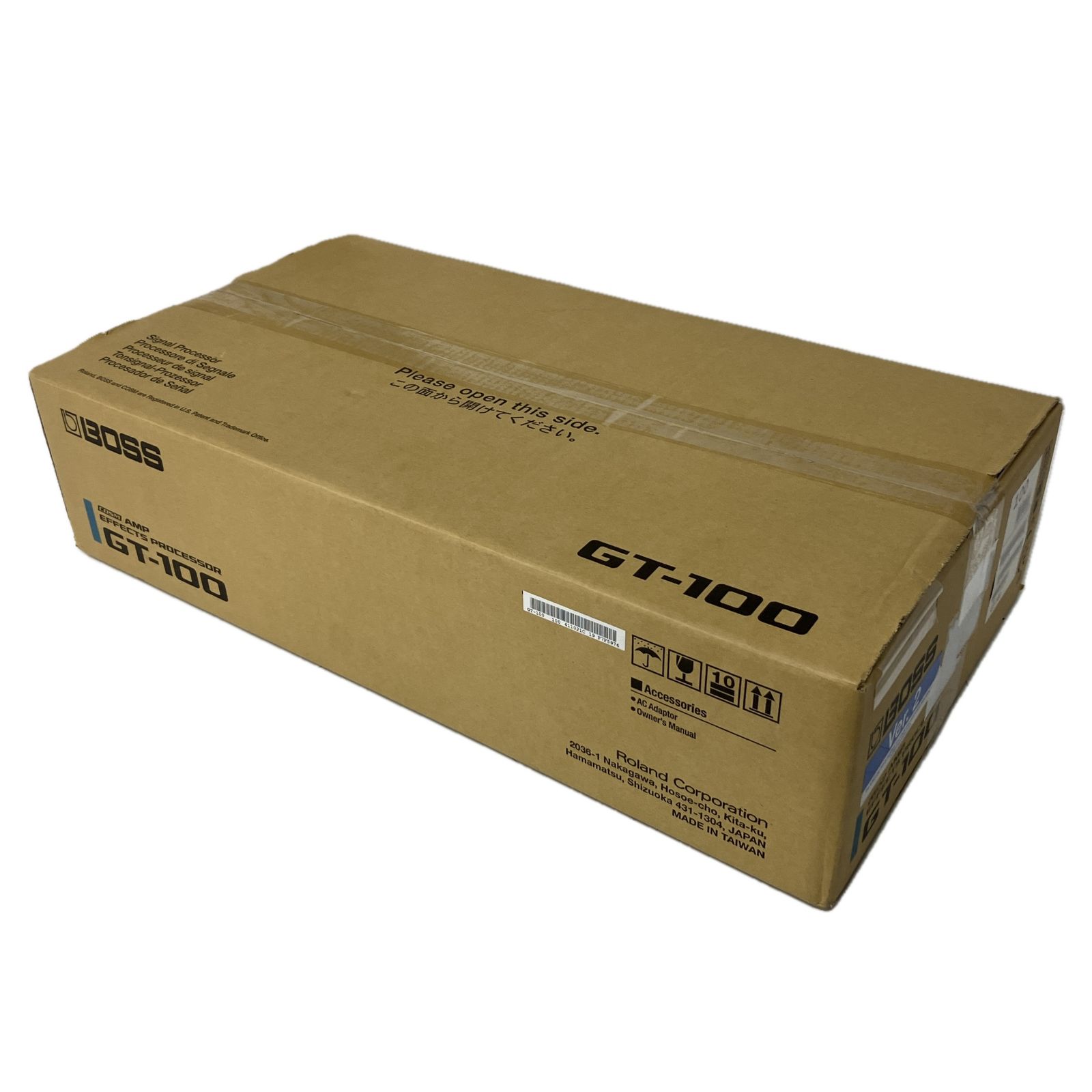 704 BOSS GT-100 マルチエフェクター　アンプシミュレーター 妥協ないモデリング／アンプシミュレーター・サウンド。プロ仕様の