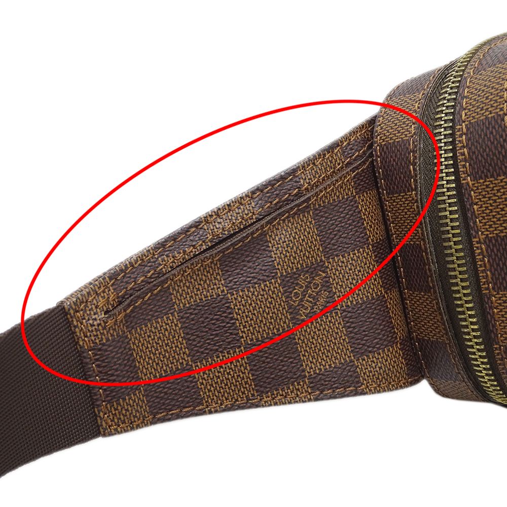 ルイ ヴィトン LOUIS VUITTON バッグ ダミエ メンズ ブランド ボディバッグ ウエストバッグ ジェロニモス N51994 ブラウン ミニバッグ 小さめ おしゃれ KARIMZIABAT_FR