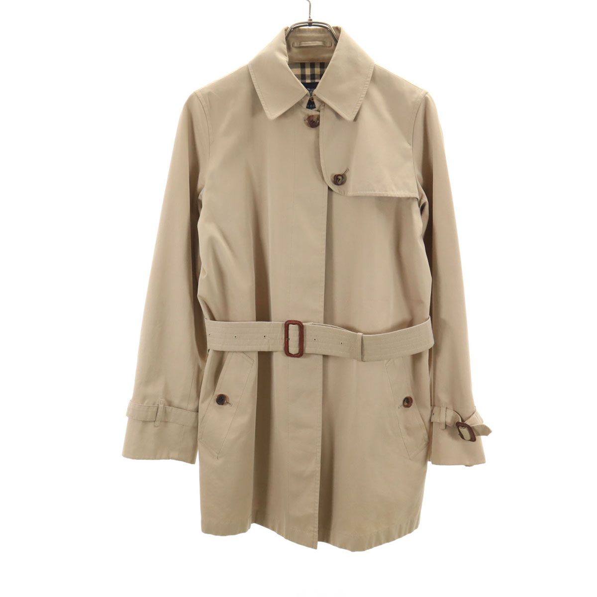 BURBERRY バーバリー ステンカラーコート 40 ベージュ 三陽商会  