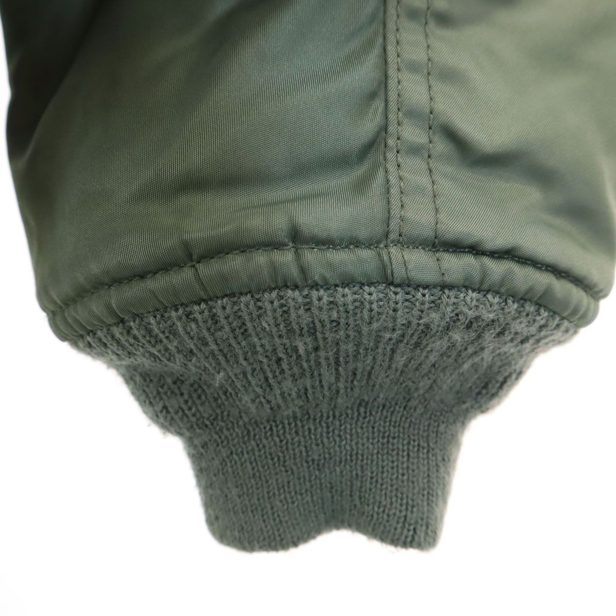 AVIREX アビレックス MA-1 フライトジャケット M カーキ メンズ 古着 KANDAIZUMI_COM