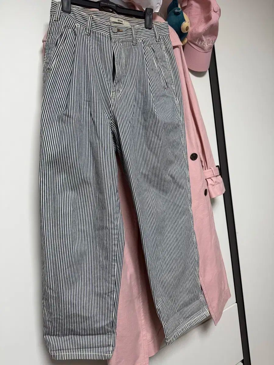 NOHANT OVERSIZED STRIPE PANTS ノアン ズボン