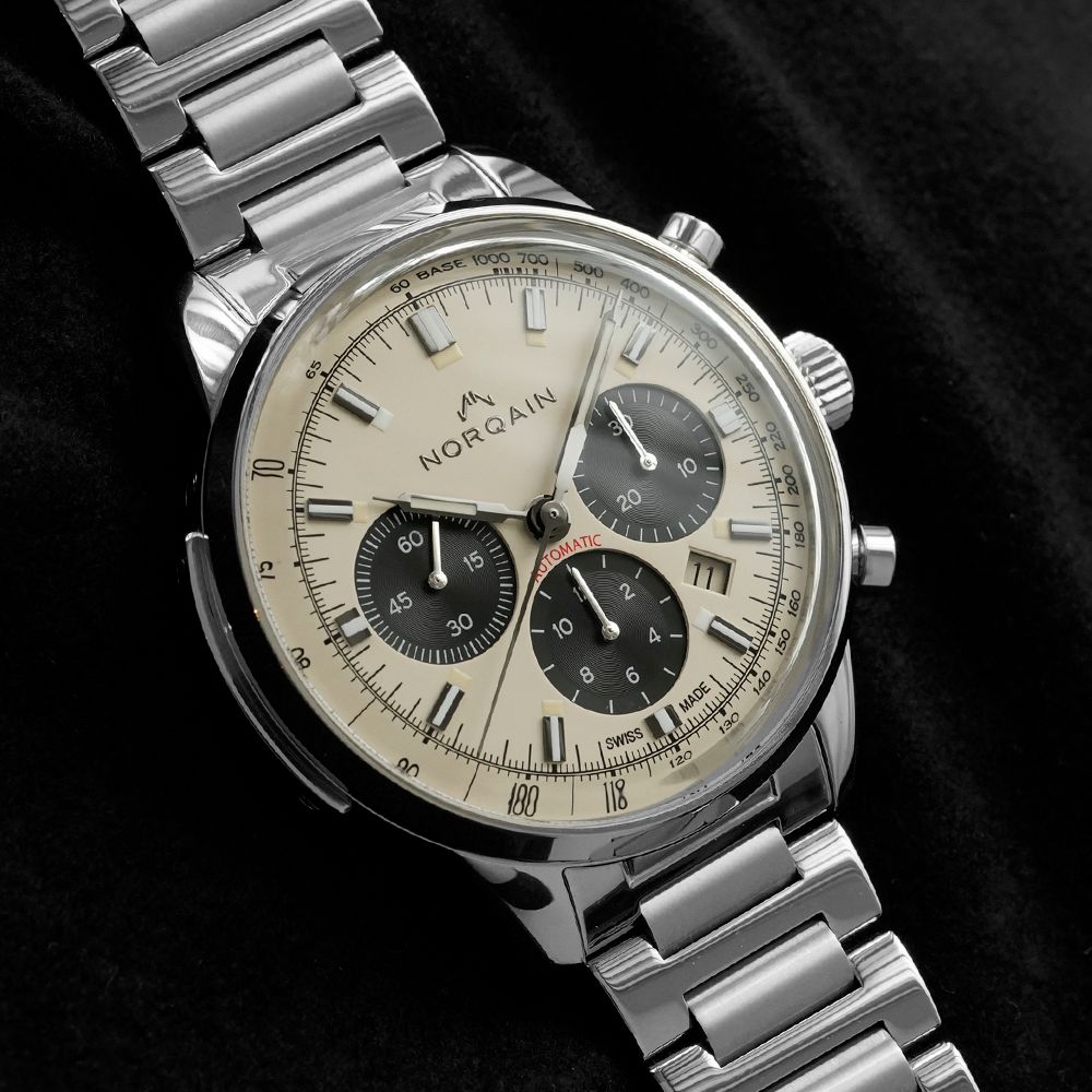 NORQAIN フリーダム 60 クロノ カミネ115周年 モデル Ref CTJ 221 201 SC 品 メンズ 腕時計
